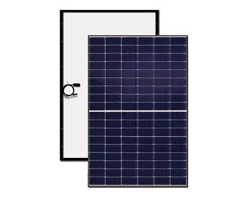 Panel Black Frame White Mesh Mono